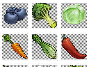 常見(jiàn)水果蔬菜png食物圖片素材 模板下載 4.50mb 食物飲品 大全 生活工作